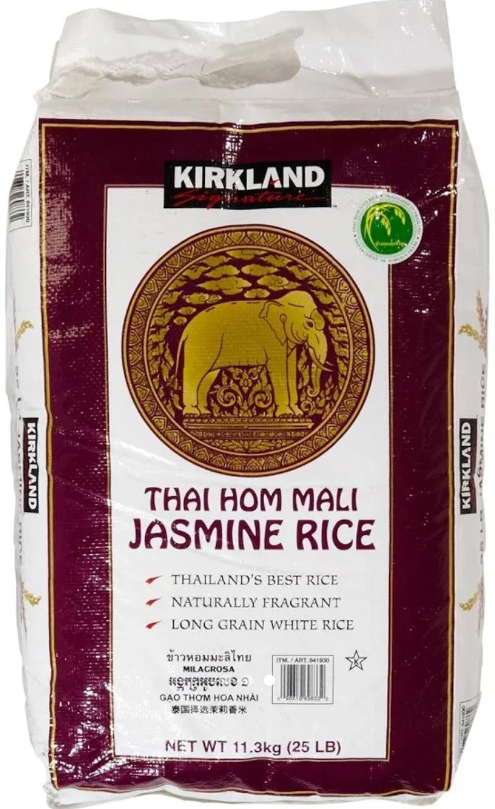 Kirkland Signature Jasmine Rice 25 lb