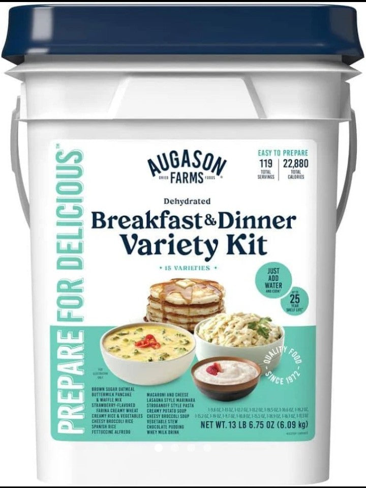 Augason Farms Breakfast & Dinner Variety Kit